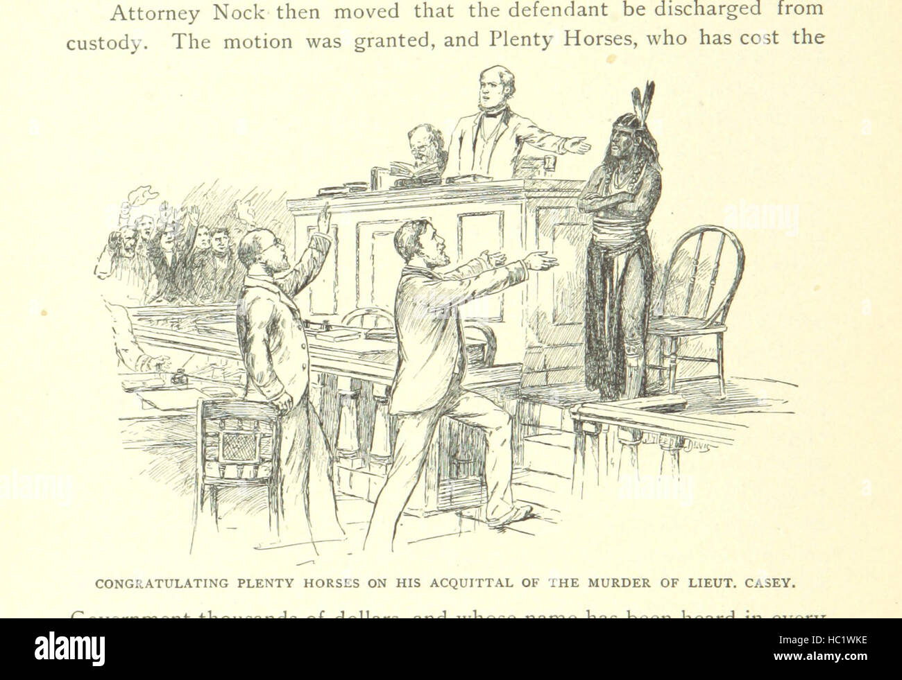 Immagine presa da pagina 486 di "Guerre indiane degli Stati Uniti dal primo insediamento a Jamestown nel 1607 per la chiusura del grande sollevazione di 1890-1891 ... Illustrato' immagine presa da pagina 486 di "Guerre indiane di Foto Stock