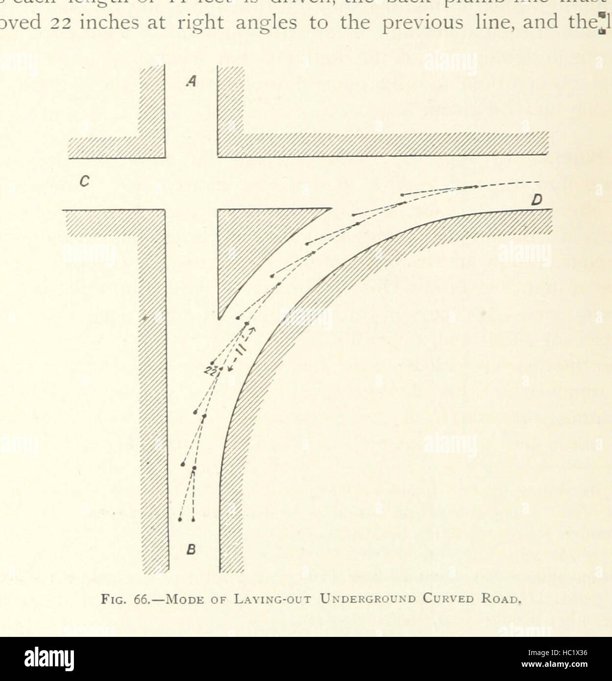 Immagine presa da pagina 224 di 'Colliery lavorando e gestione ... Con fotografie della metropolitana e di numerose altre illustrazioni' immagine presa da pagina 224 di 'Colliery lavorando e la gestione Foto Stock