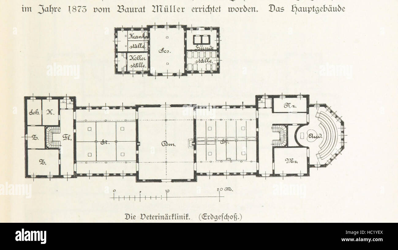 Immagine presa da pagina 249 del 'Leipzig und seine Bauten. Herausgegeben von der Vereinigung ... Mit 372 Ansichten, etc' immagine presa da pagina 249 del 'Leipzig und seine Bauten Foto Stock