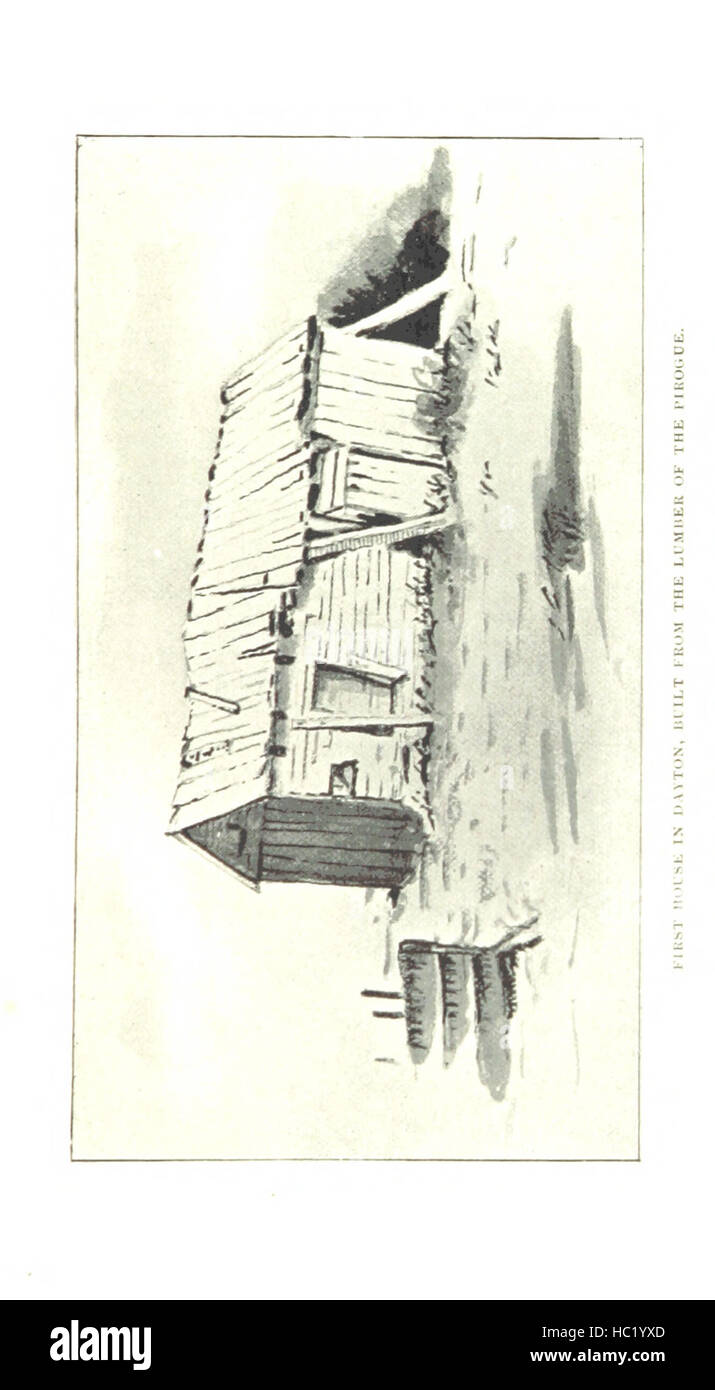 Immagine presa da pagina 33 della "vita da pioniere a Dayton e vicinanze, 1796-1840 ... Illustrato' immagine presa da pagina 33 della "vita da pioniere di Dayton Foto Stock