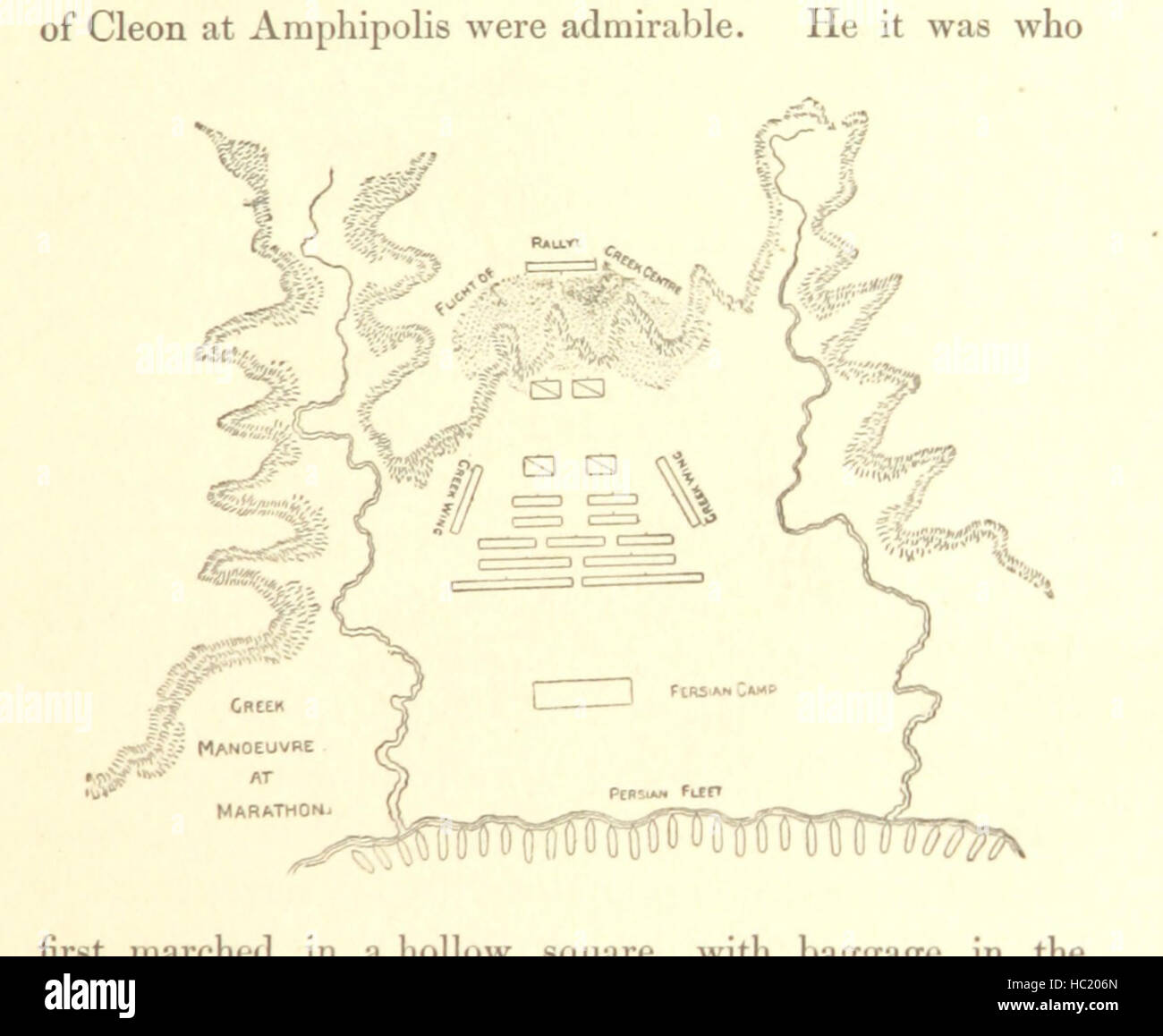 Grandi Capitani. Un corso di sei lezioni che mostra l'influenza sull'arte della guerra delle campagne di Alexander, Annibale, Cesare, Gustavo Adolfo, Federico e Napoleone immagine presa da pagina 25 del 'Grande Capitani un corso Foto Stock