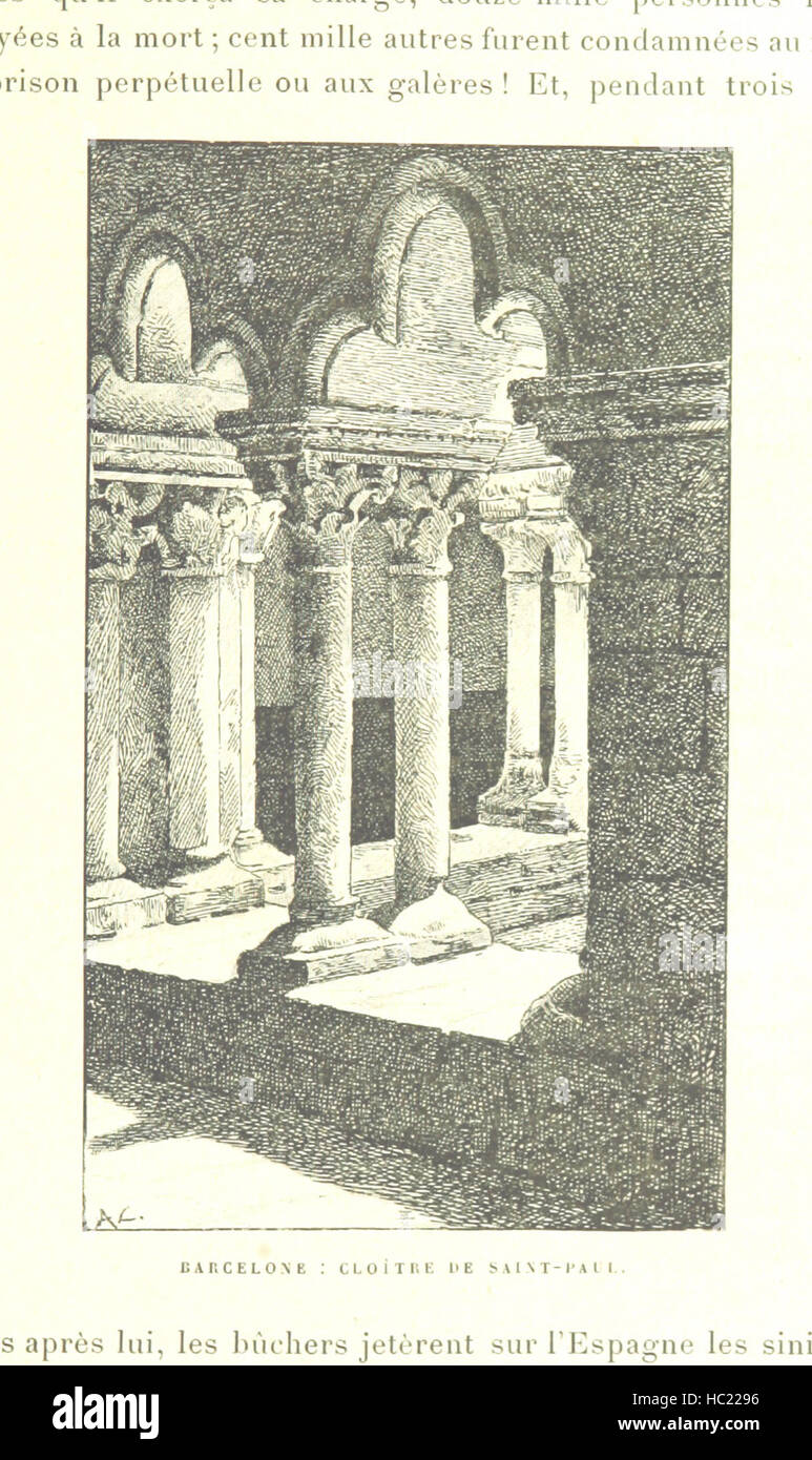 Immagine presa da pagina 357 di "Autour de la Méditerranée ... Le illustrazioni par A. Chapon, etc' immagine presa da pagina 357 di "Autour de la Méditerranée Foto Stock