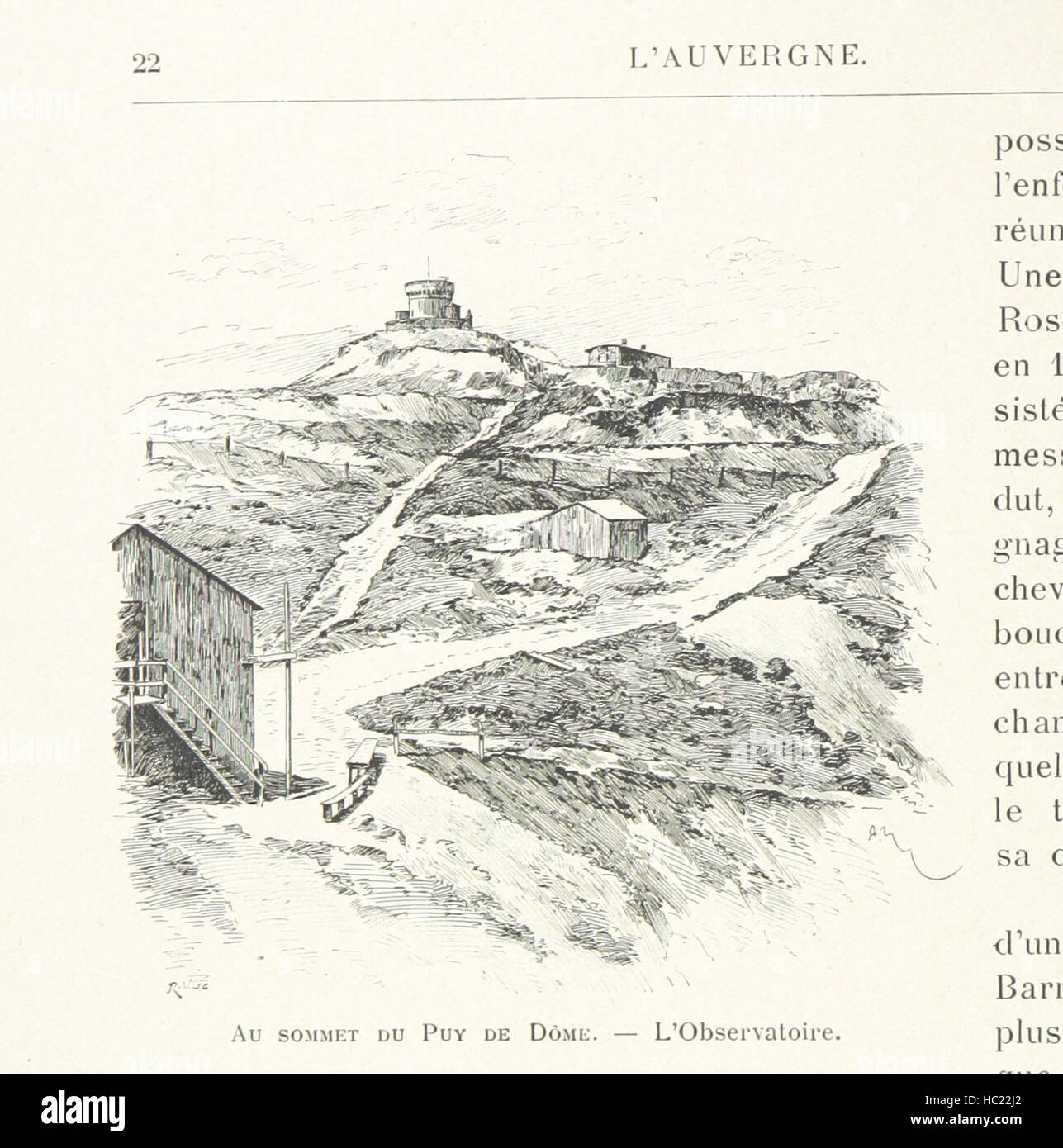 Immagine presa da pagina 40 del 'L'Auvergne. Le illustrazioni de A. Montader' immagine presa da pagina 40 del 'L'Auvergne illustrazioni de un Foto Stock