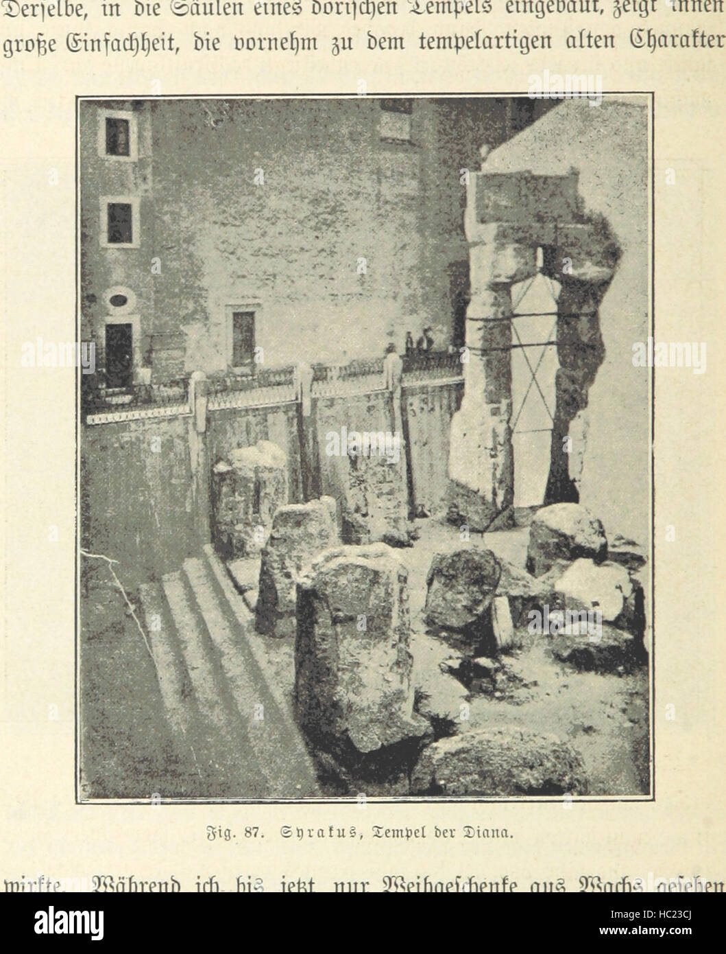 Immagine presa da pagina 146 di 'Afrikanische Frühlings-italienische Sommer-Tage. Federskizzen eines Touristen über Algier, Tunisi, Sicilien, Capri, etc' immagine presa da pagina 146 di 'Afrikanische Frühlings-italienische Sommer-Tage Federskizzen Foto Stock