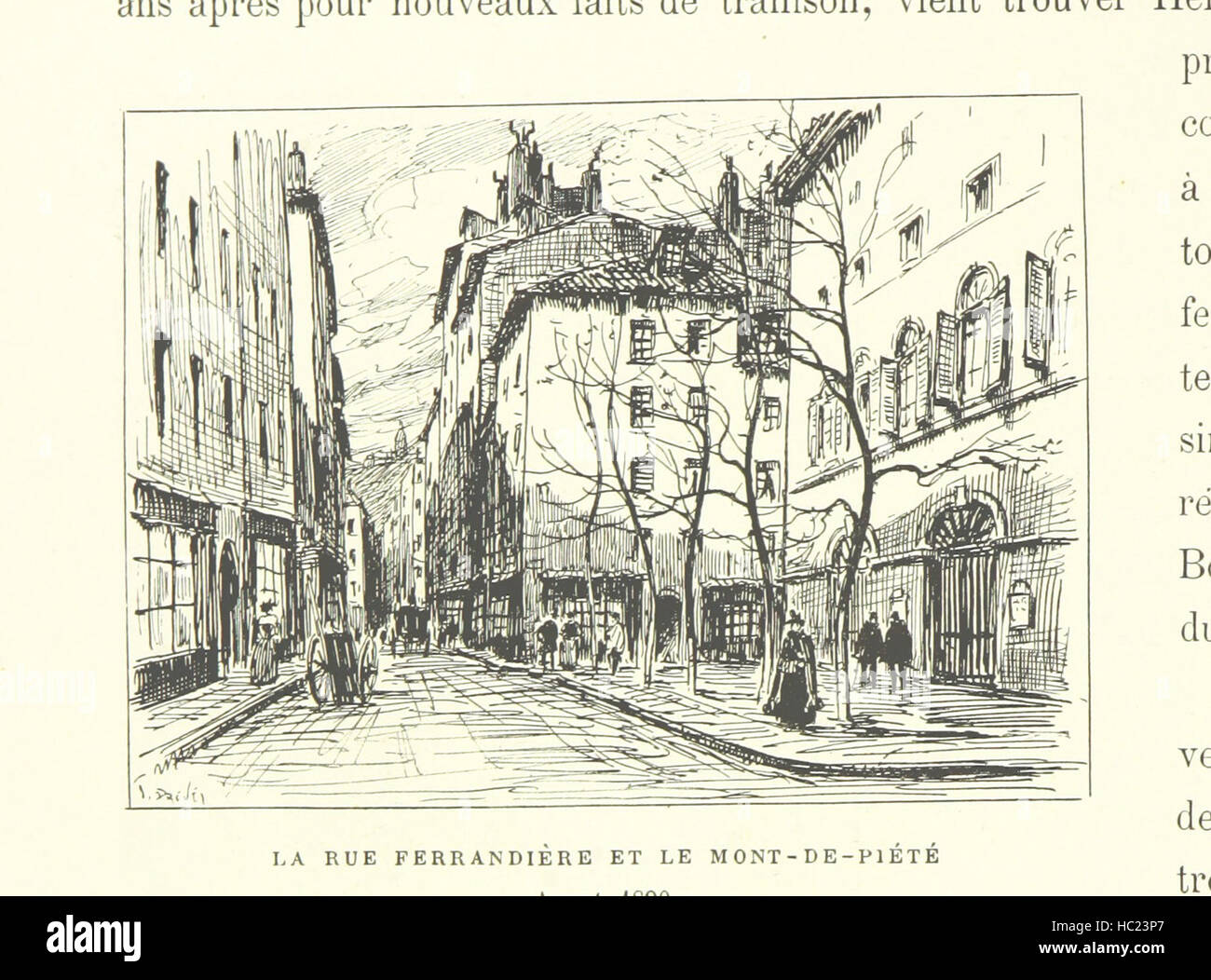 Immagine presa da pagina 40 di "Lyon pittoresco ... Avec une préface de M. Coste-Labaume. Illustré ... par J. Drevet' immagine presa da pagina 40 di "Lyon pittoresco Avec Foto Stock