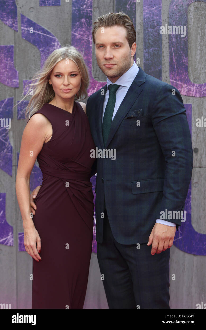 La squadra di suicidio Premiere europeo a l'Odeon Leicester Square, Londra dotata: Jai Courtney dove: Londra, Regno Unito quando: 03 Ago 2016 Foto Stock