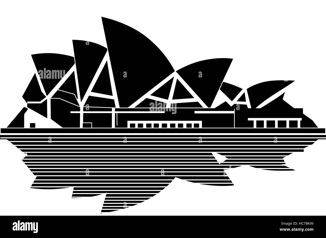 La Opera House di Sydney, Australia Foto Stock
