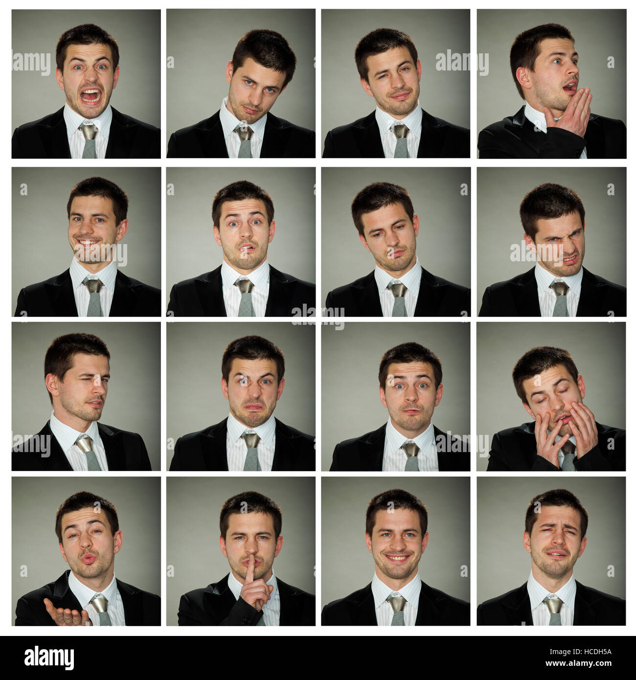 Espressioni Foto Stock