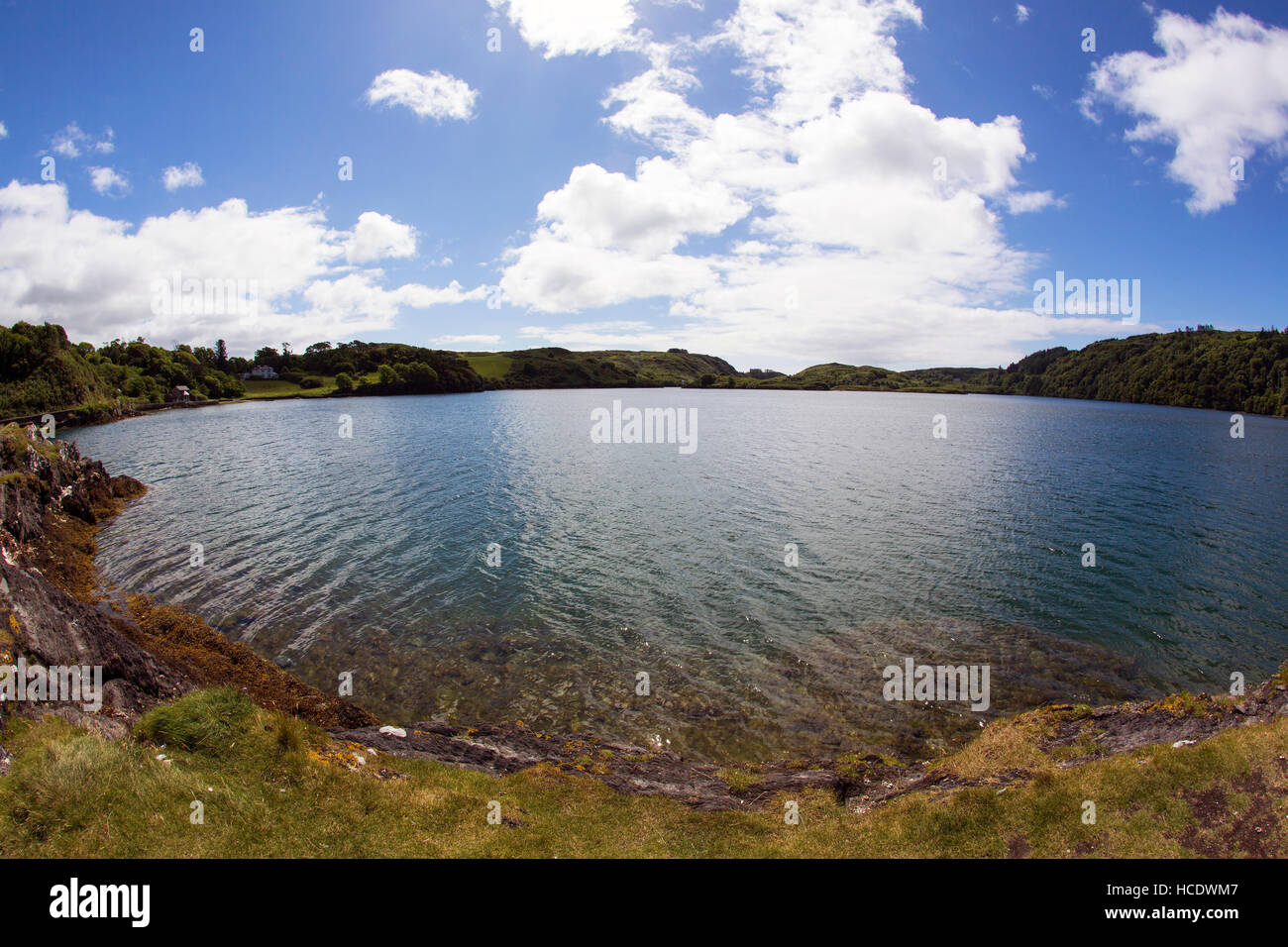 Lough hyne lago di acqua salata West Cork Foto Stock