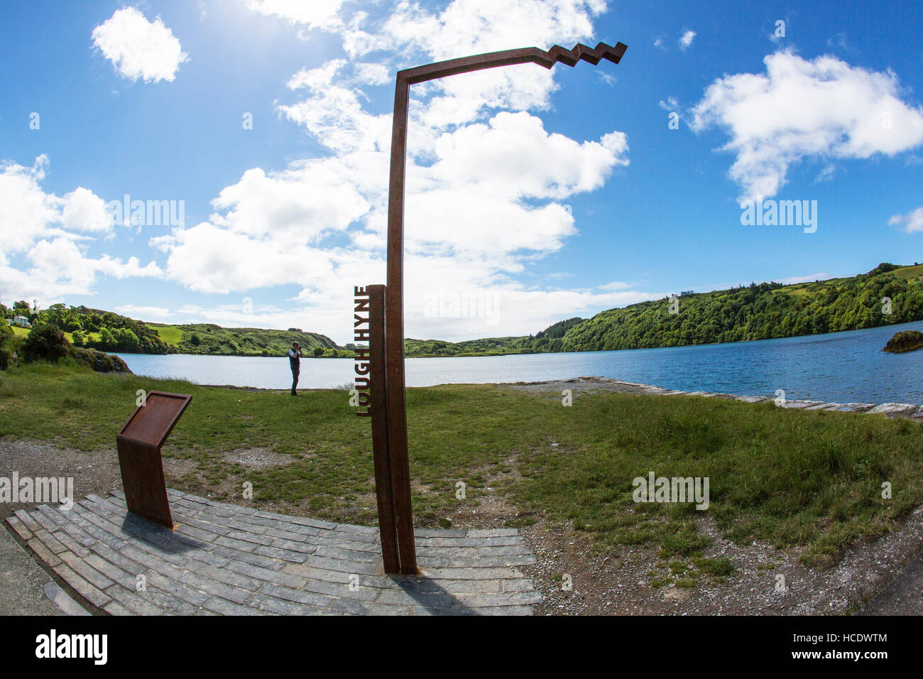 Lough hyne lago di acqua salata West Cork Foto Stock