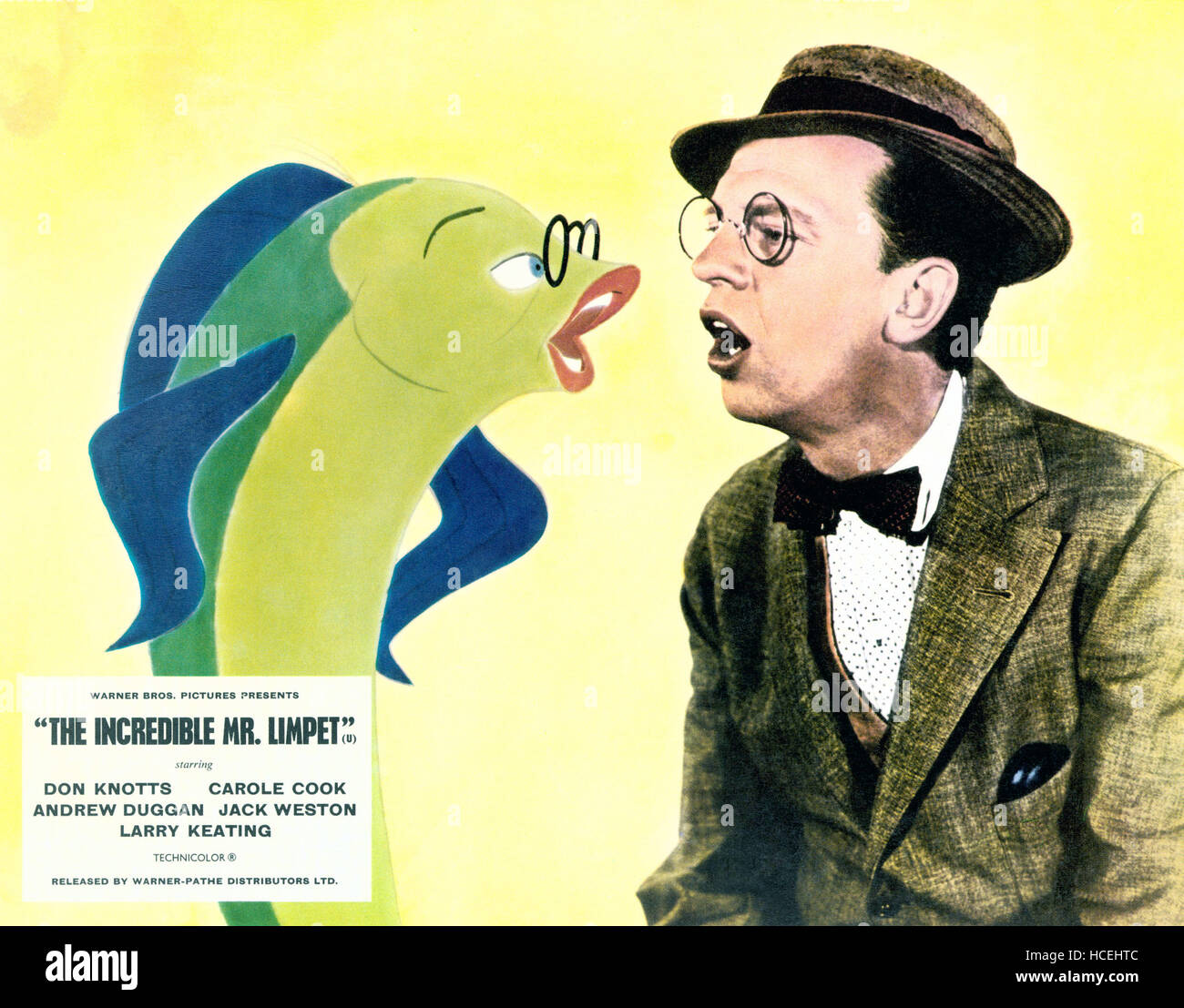 L'incredibile il sig. LIMPET, Don Knotts, 1964 Foto Stock