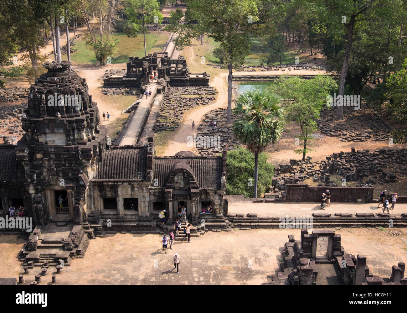 I templi di Angkor, Siem Reap, Cambogia Foto Stock