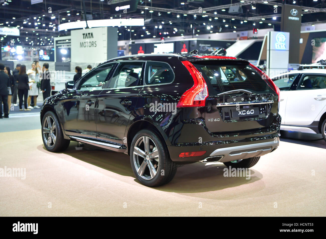 Volvo XC60 auto sul display in Thailandia International Motor Expo 2016 Foto Stock