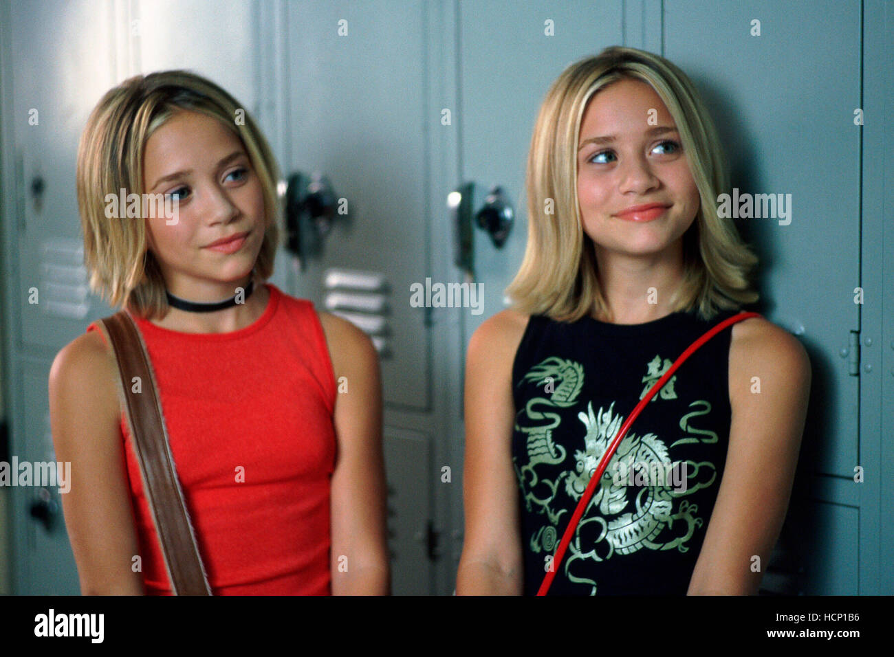 Sei invitato a MARY-Kate e Ashley la scuola di danza, dalla sinistra: Mary-Kate Olsen, Ashley Olsen, 2000 © Duelstar Foto Stock