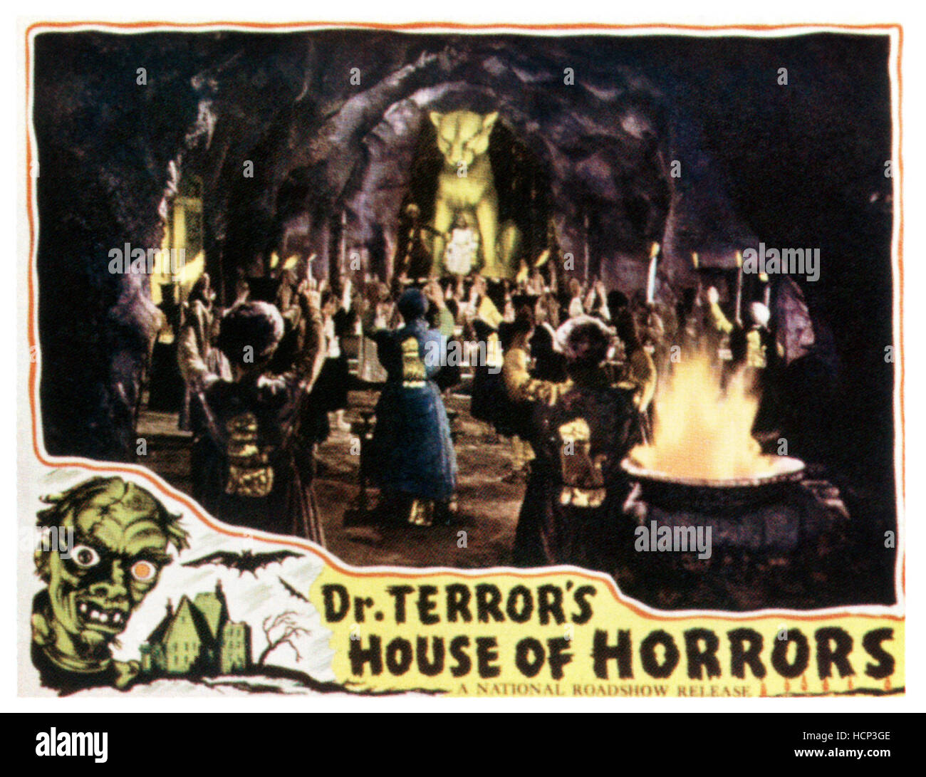 Il DR. Il terrore la casa degli orrori, lobbycard, 1943. Foto Stock