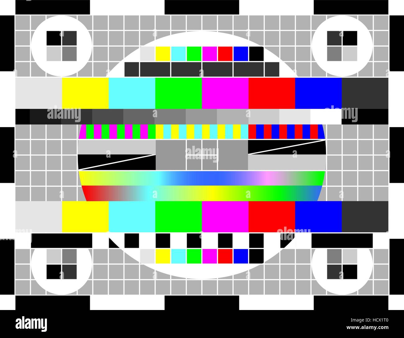 Prova di colore Illustrazione Vettoriale