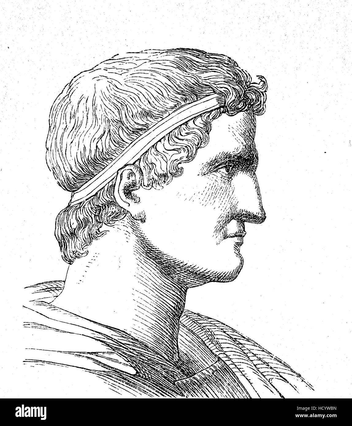 Lucio Cornelio Sulla Felix, 138 BC - 78 BC, the, un generale romano e comincia la storia di Roma antica impero romano, Italia Foto Stock