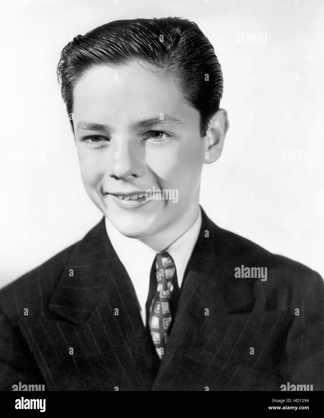 1940s bambino attore Bobby Cooper, ca. 1946 Foto stock