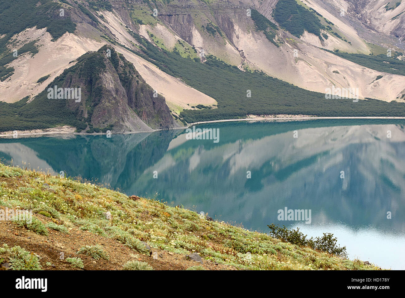 Penisola di kamchatka russia Foto Stock