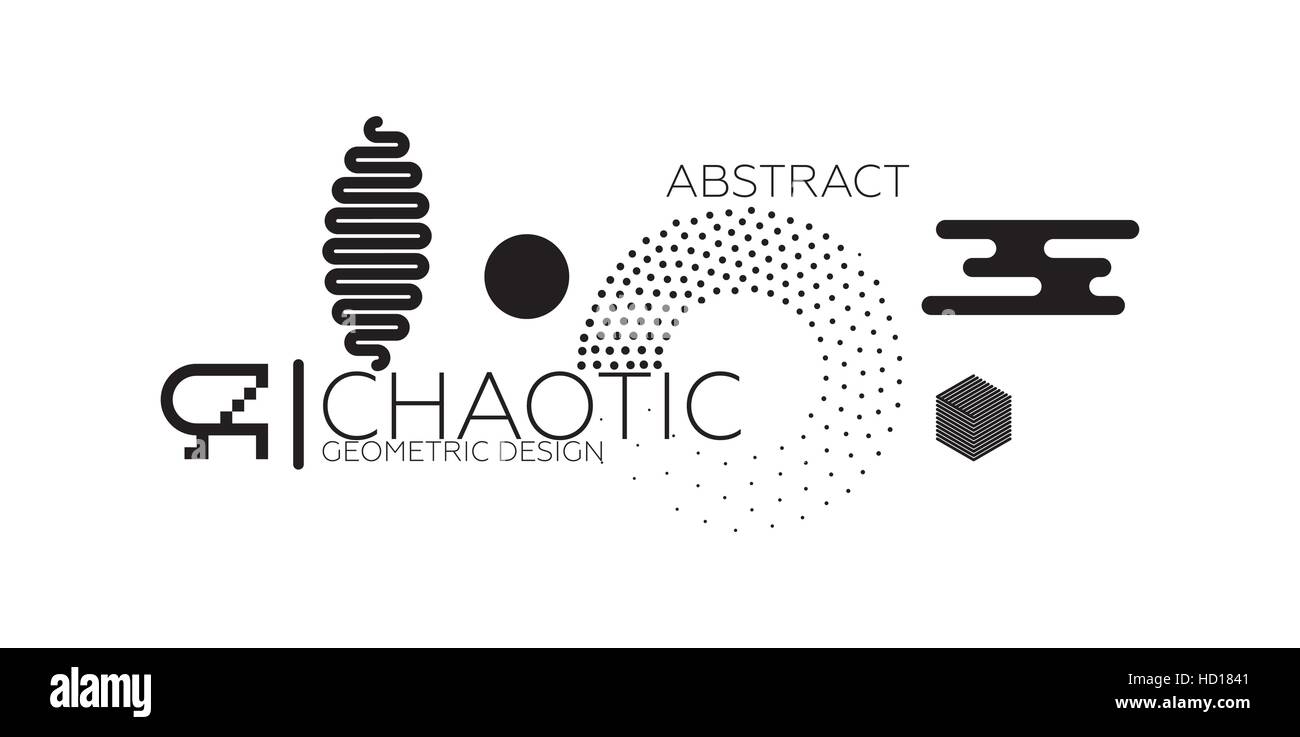 Composizione astratta constructionism Illustrazione Vettoriale