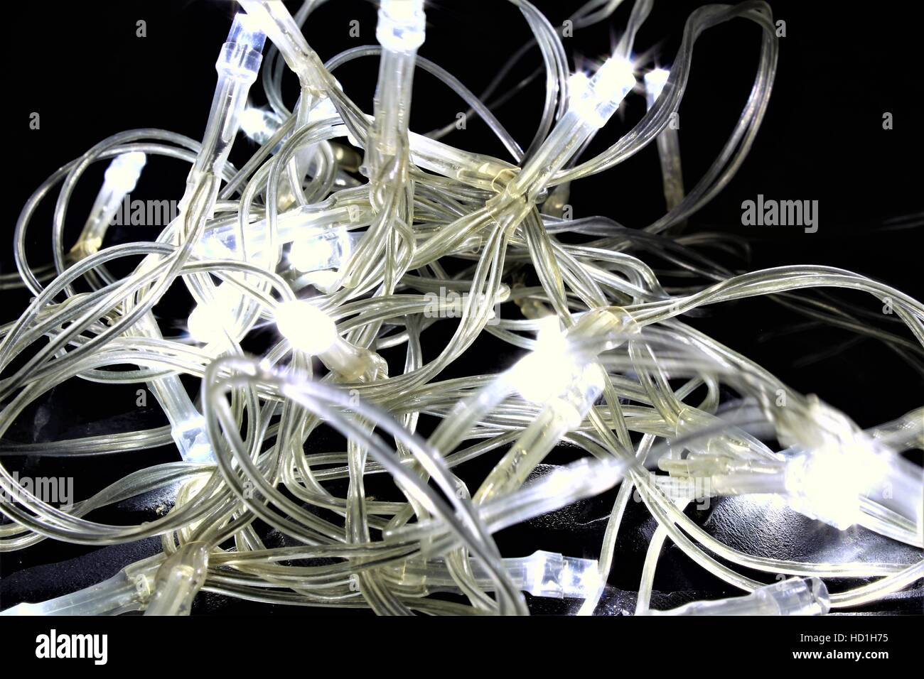 Fascio di luci fairy Foto Stock