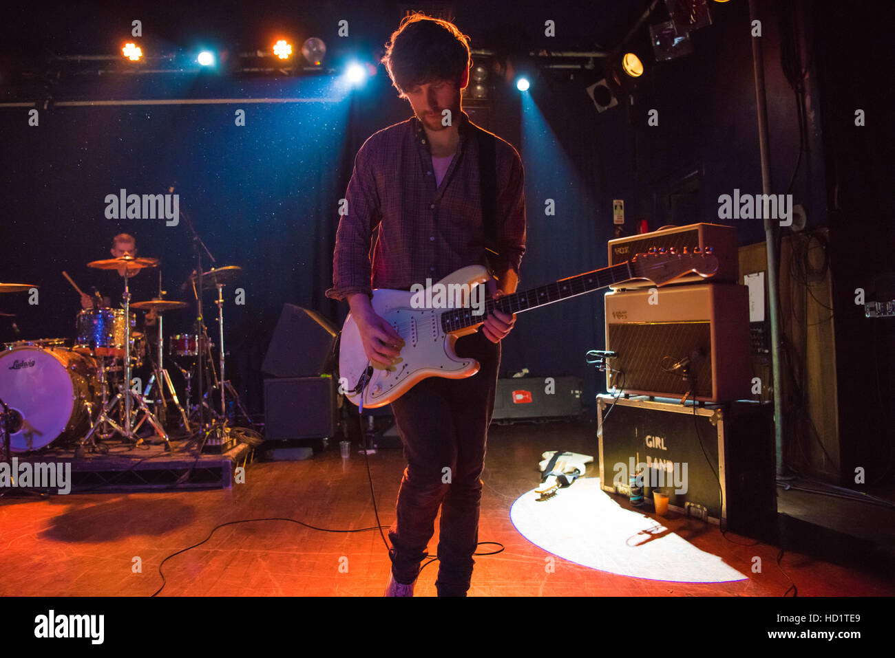 Girl Band eseguire sul palco a Scala, 8 Dicembre 2016 a Londra Inghilterra Foto Stock