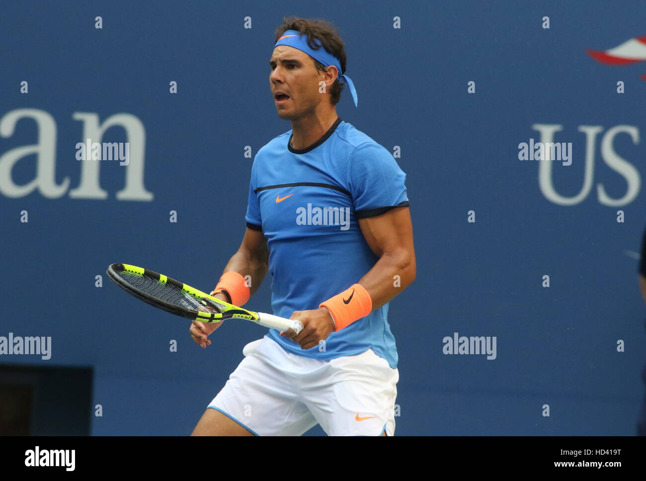 2016 US Open Tennis Championships - Giorno 7 dotate di: Rafael Nadal dove: New York, Stati Uniti quando: 04 Set 2016 Foto Stock