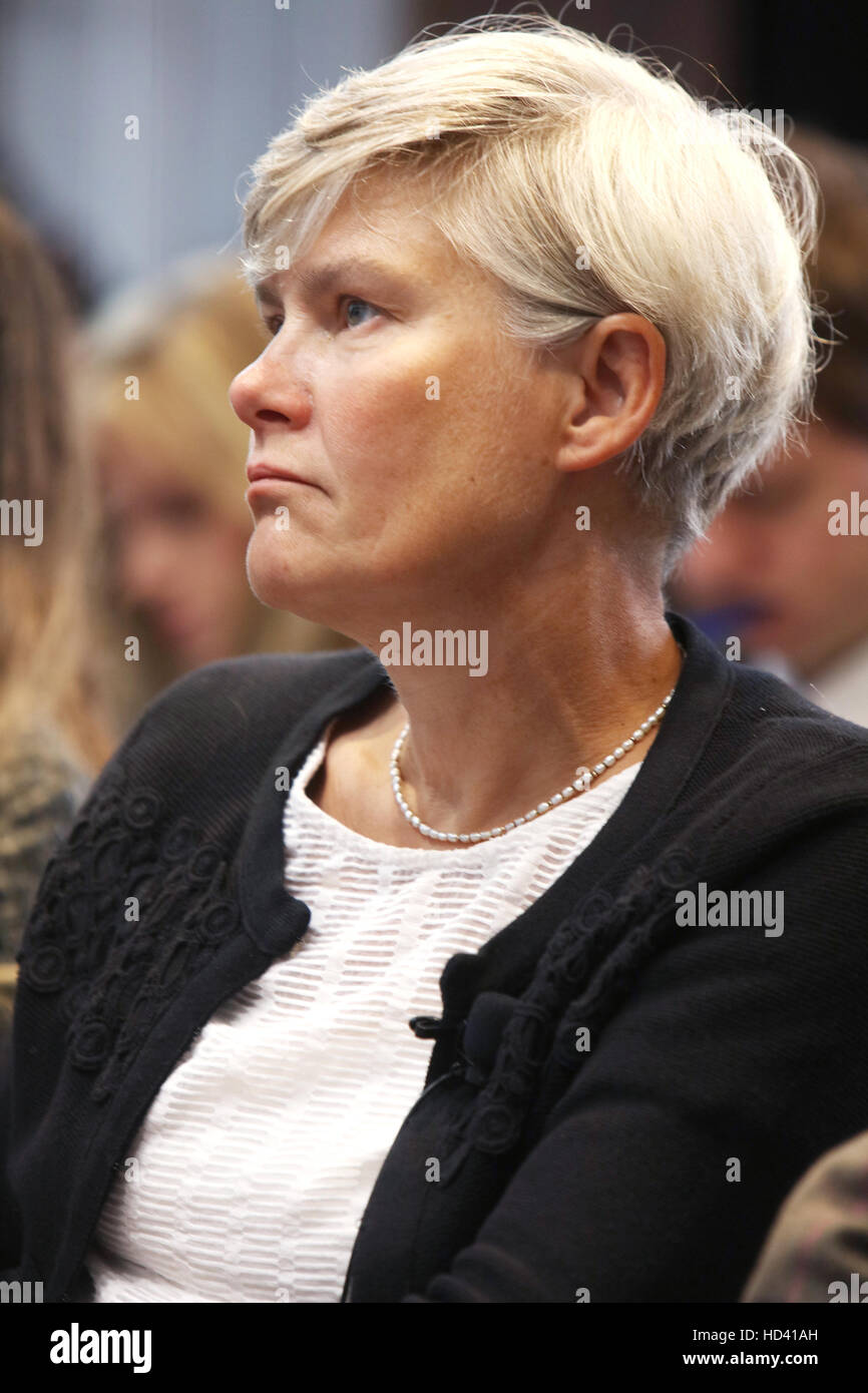 MP Verde Kate assiste la Owen Smith conferenza stampa a Londra in Inghilterra con: Kate Green MP Dove: Londra, Regno Unito quando: 05 Set 2016 Foto Stock