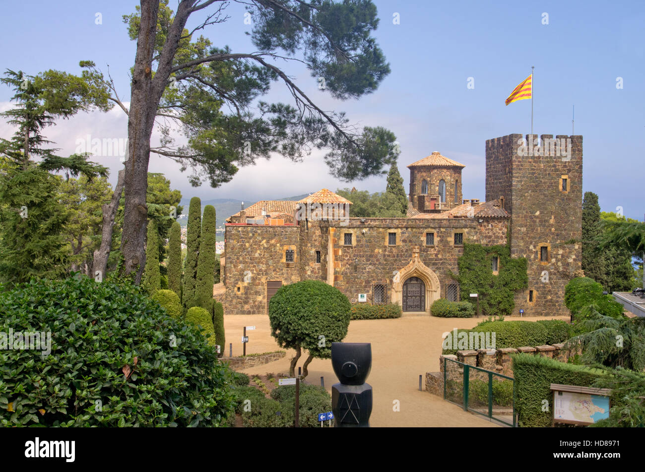 Cap Roig gardens Foto Stock