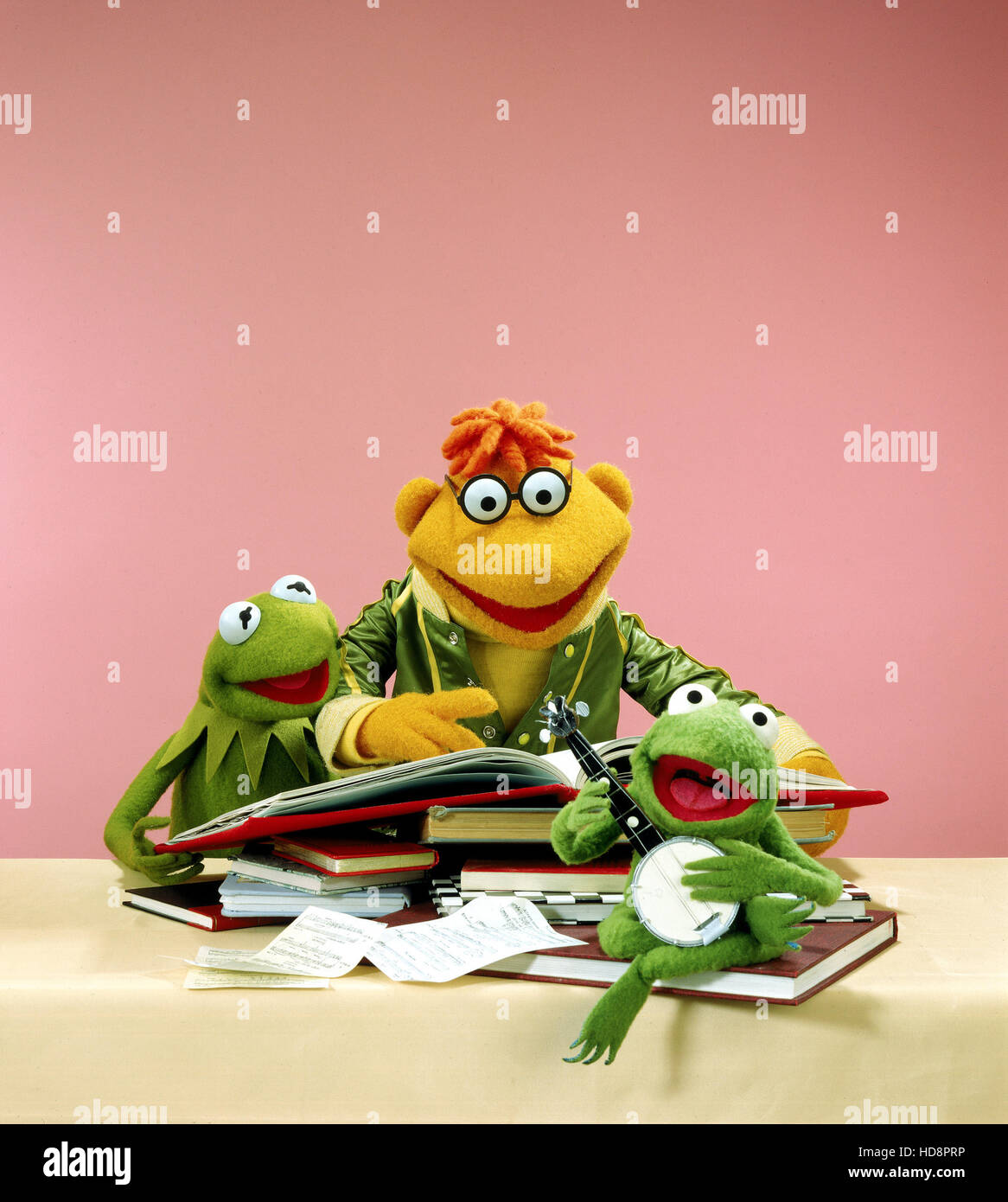 Il Muppet Show, Kermit, Scooter, Robin la rana, stagione 1. 1976-1981. (C) Henson Associates/ cortesia: Everett collezione. Foto Stock