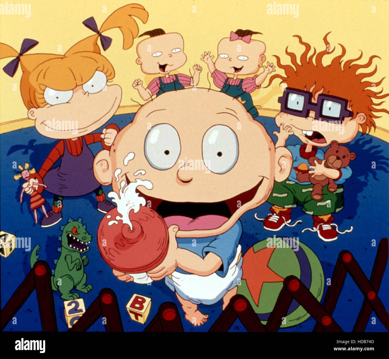 RUGRATS, Angelica, gemelli, Chuckie, Tommy, 1991-presente Foto stock - Alamy