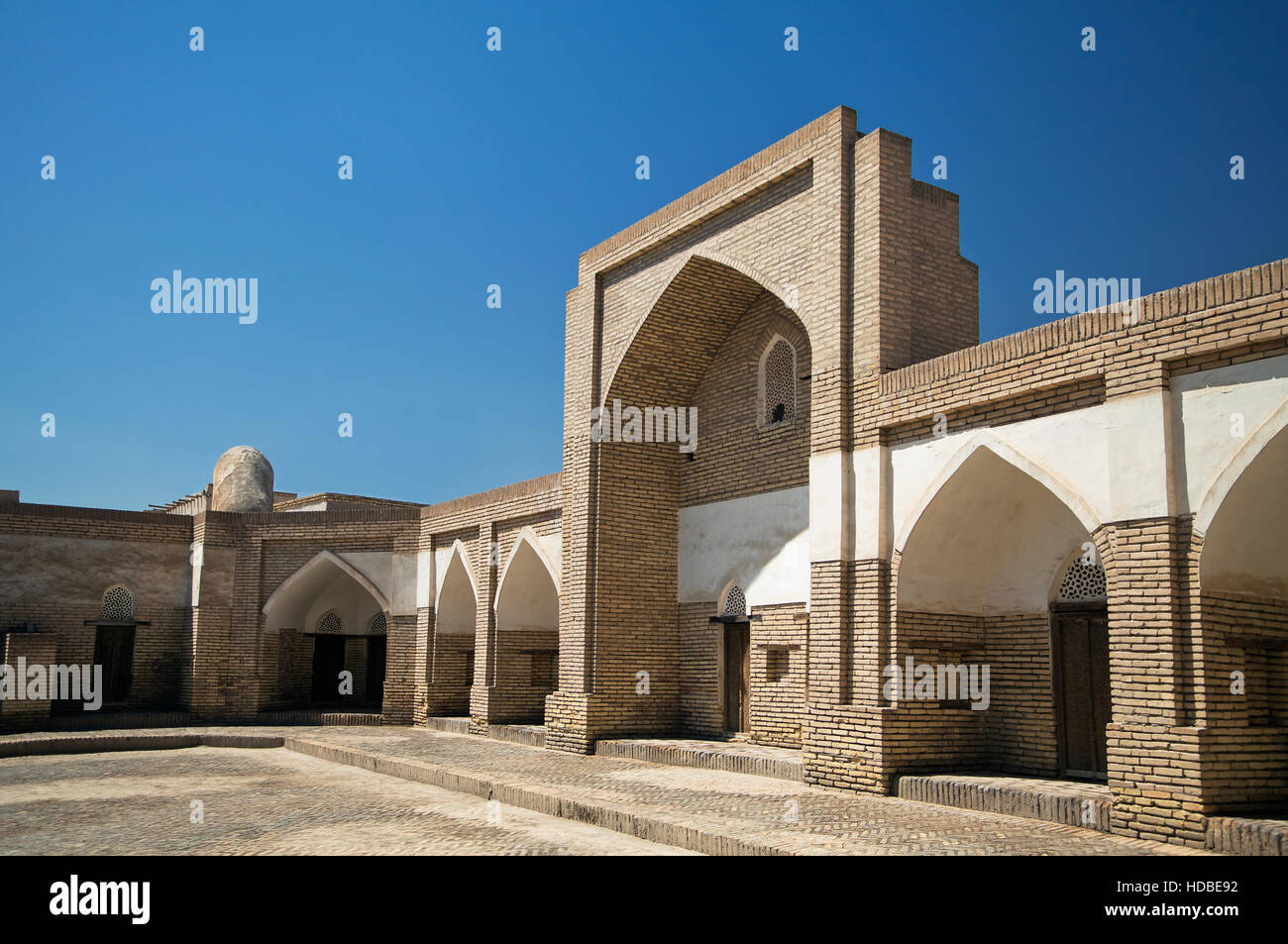 Pahlavon Mahmud Mausoleo nel complesso di Khiva, Uzbekistan Foto Stock
