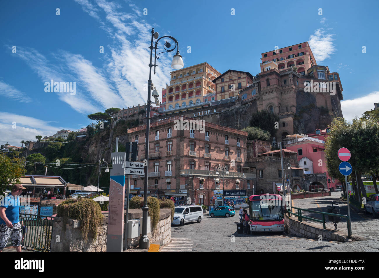 Grand Hotel Excelsior Vittoria Sorrento , Campania, Italia Meridionale, Europa Foto Stock