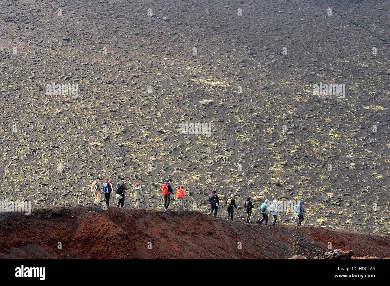 Penisola di kamchatka russia Foto Stock