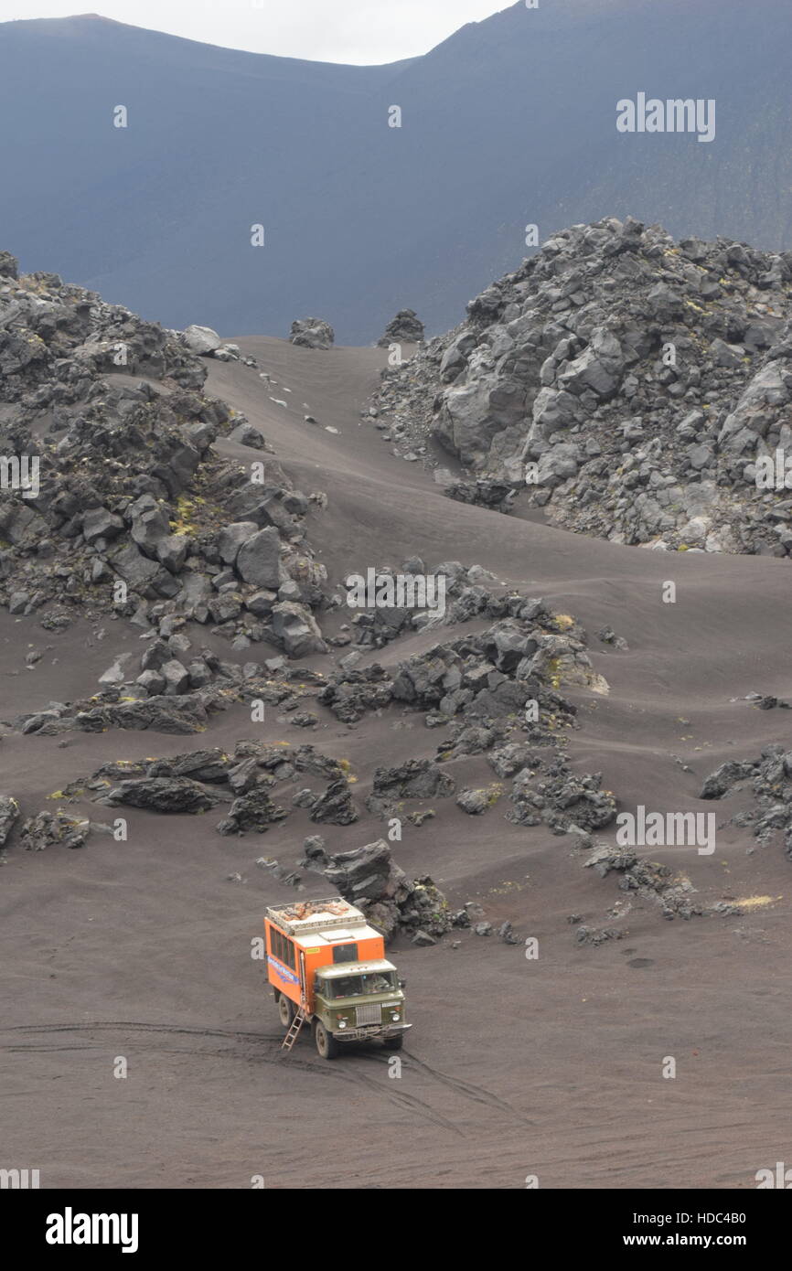 Penisola di kamchatka russia Foto Stock