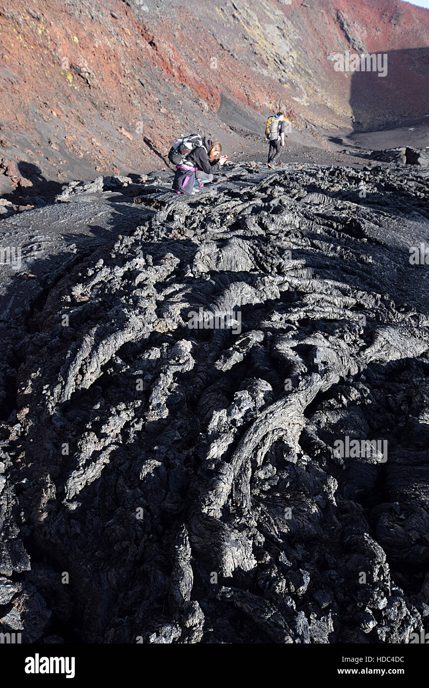 Penisola di kamchatka russia Foto Stock