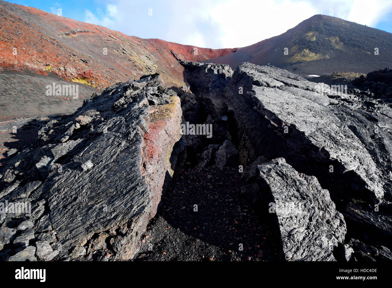 Penisola di kamchatka russia Foto Stock
