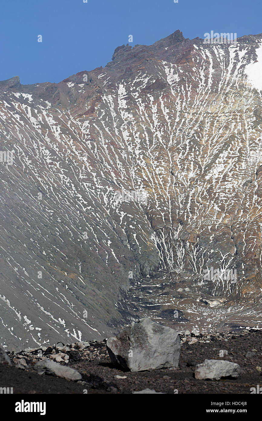 Penisola di kamchatka russia Foto Stock