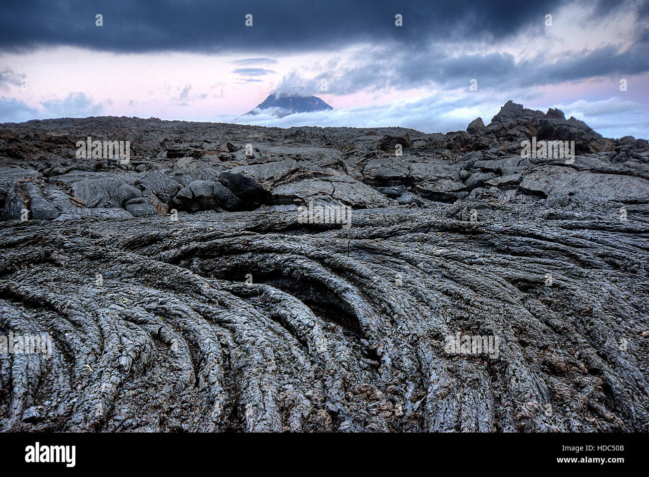 Penisola di kamchatka russia Foto Stock