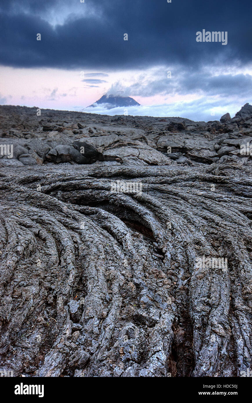 Penisola di kamchatka russia Foto Stock