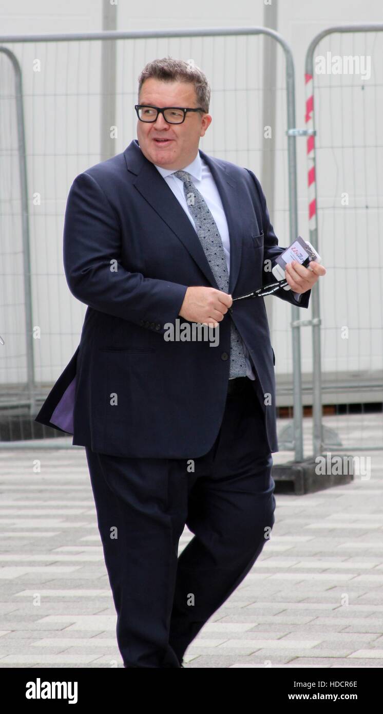 Tom Watson frequentando il partito laburista conferenza presso il centro espositivo in Liverpool Liverpool. Dotato di: Tom Watson dove: Liverpool, Regno Unito quando: 25 Set 2016 Foto Stock