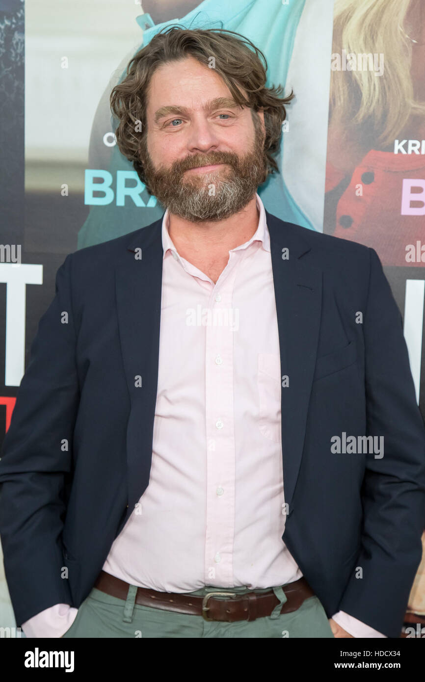 Relativity Media "asterminds' Premiere - Arrivi con: Zach Galifianakis dove: Hollywood, California, Stati Uniti quando: 26 Set 2016 Foto Stock