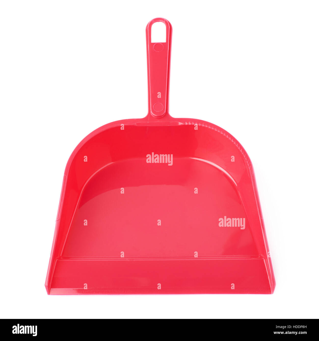Vuoto singolo convogliatore in plastica isolate su sfondo bianco Foto Stock