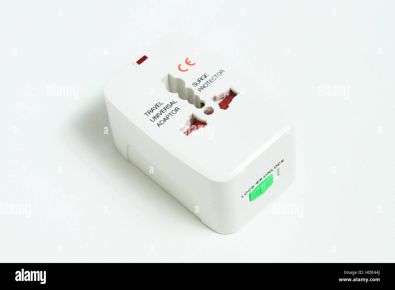 Viaggio adattatore elettronico Foto Stock