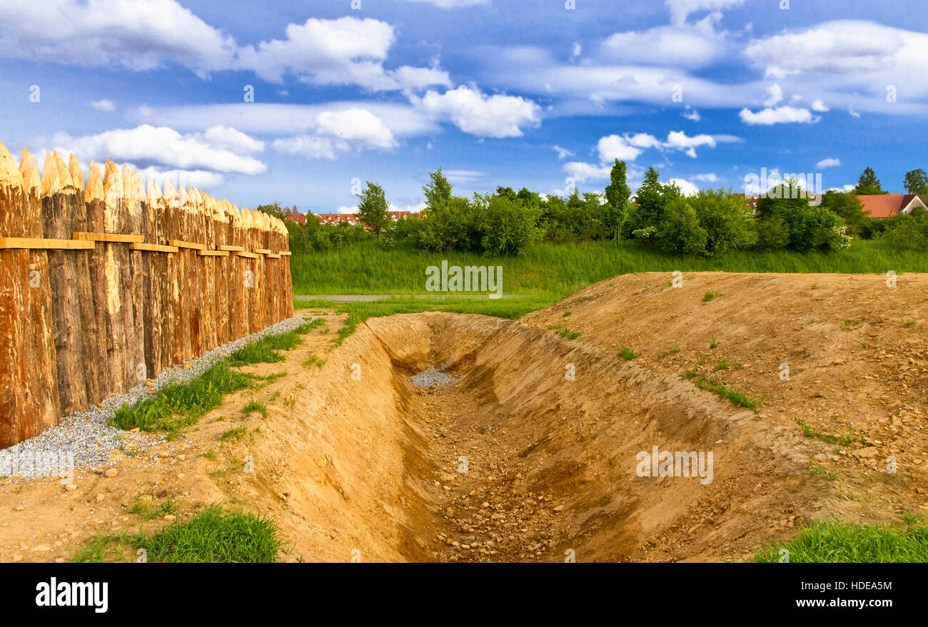 Roman limes immagini e fotografie stock ad alta risoluzione - Alamy