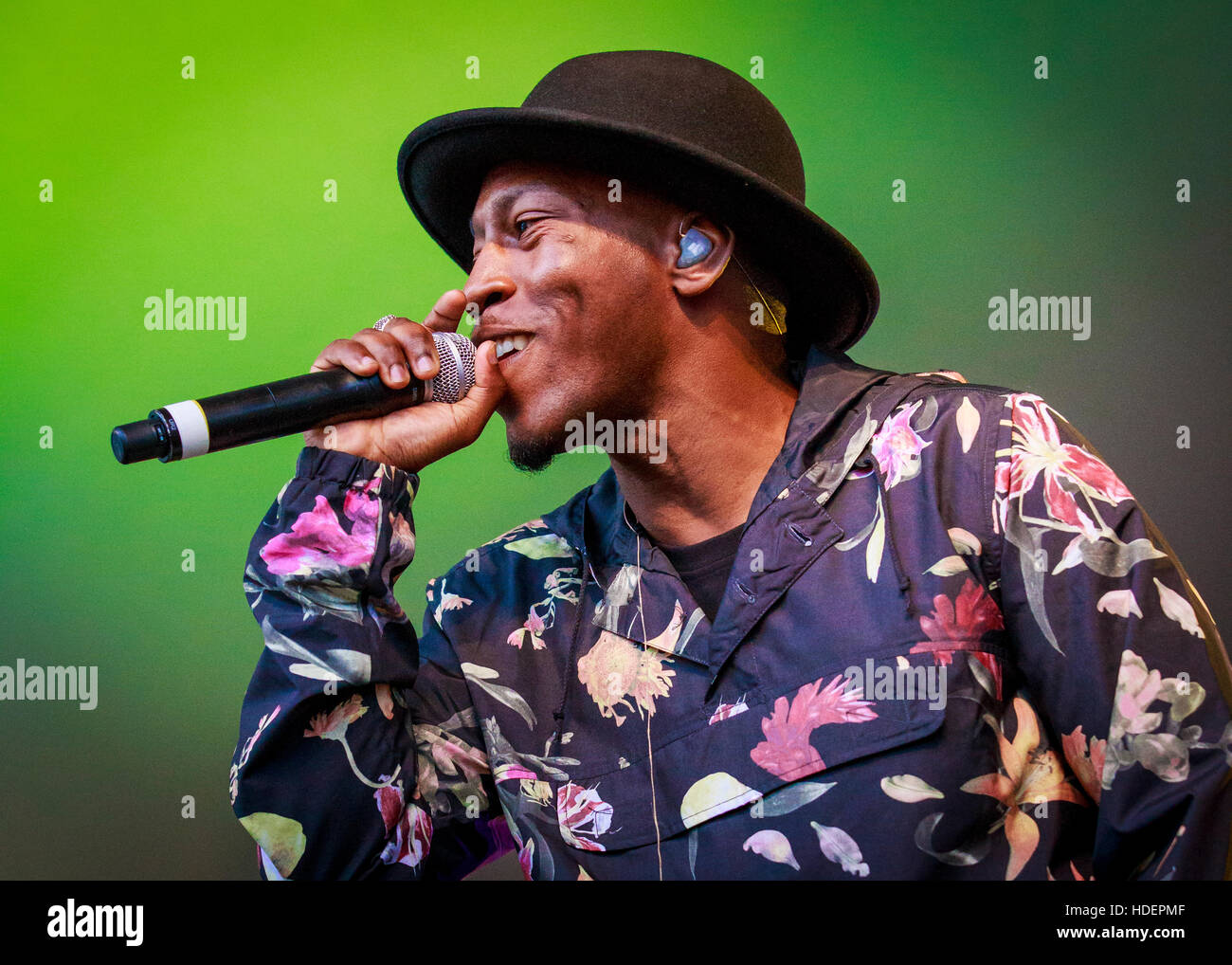 Tiggs da autore, Villaggio Verde Musica e Arts Festival, Southend-on-Sea, Essex © Clarissa Debenham / Alamy Foto Stock