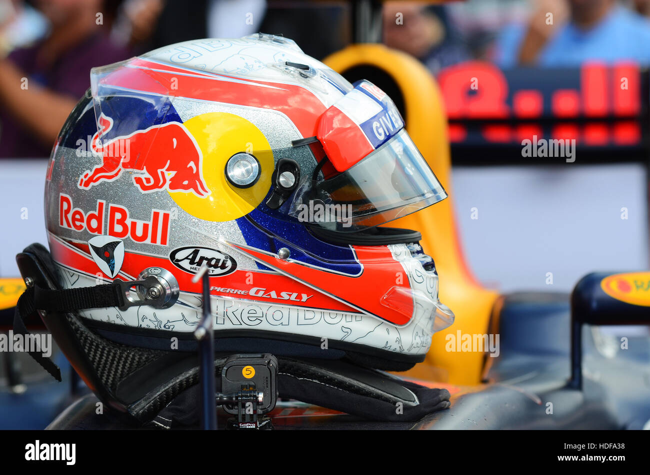 red Bull' Helmet Immagini e Fotos Stock - Alamy