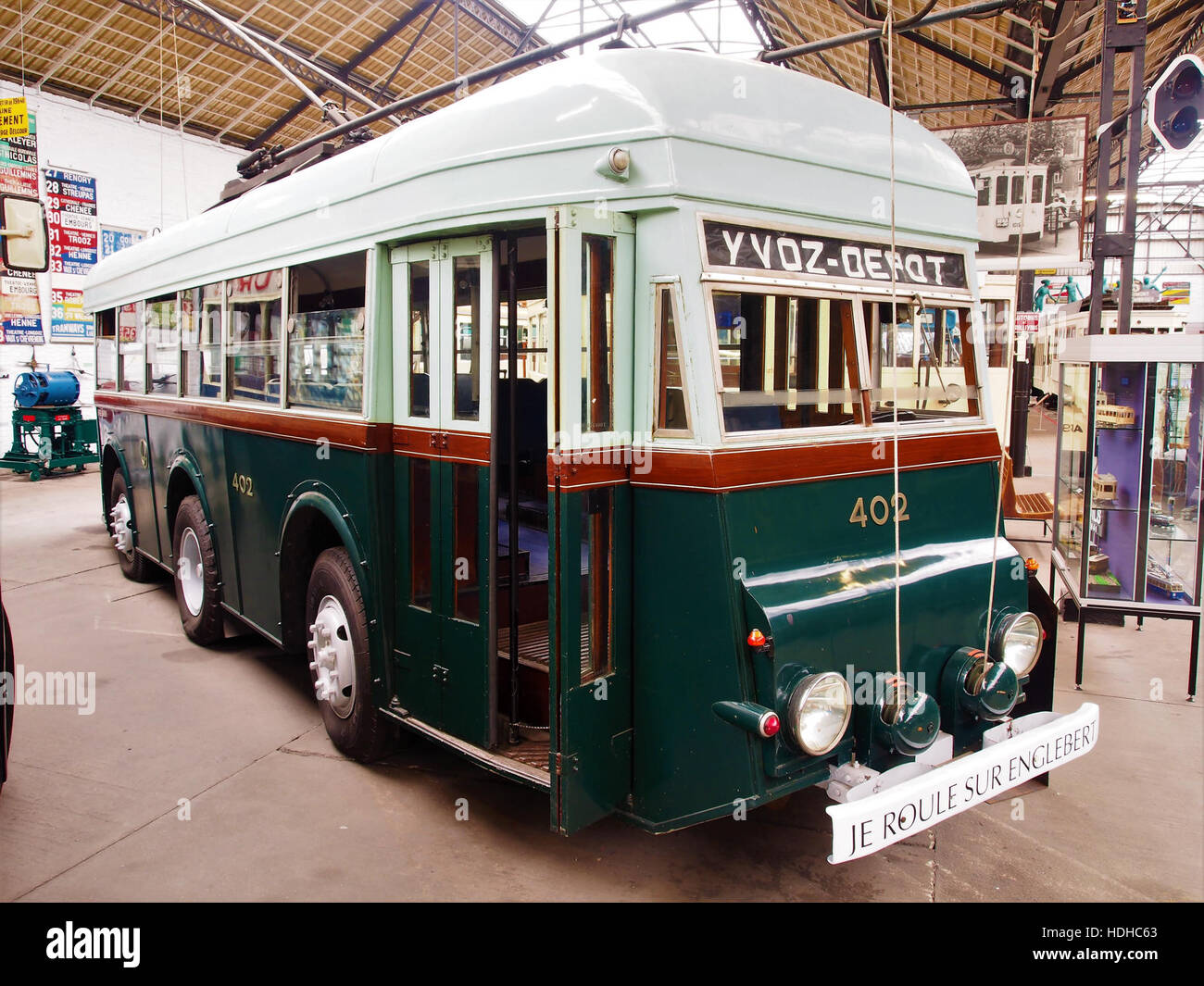 Trollybus 402 reversibile - RELSE pic1 Foto Stock