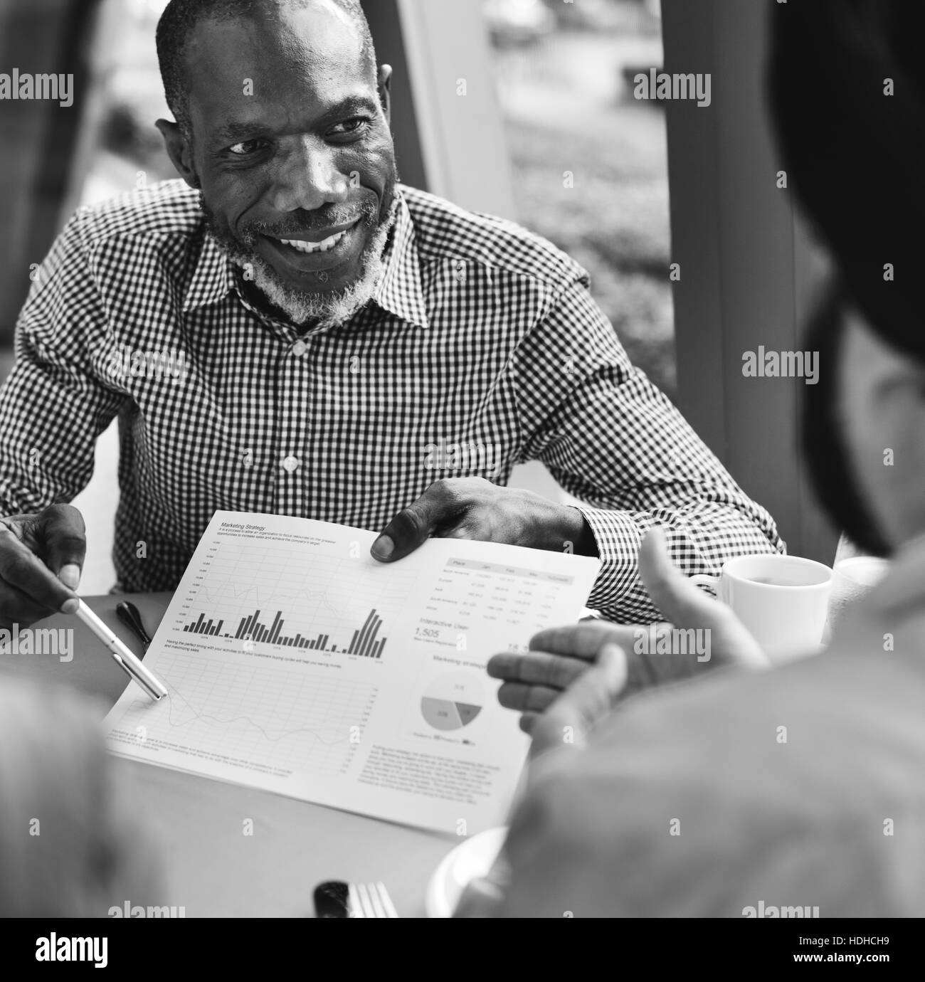 La gente di affari insieme il concetto di comunicazione Foto Stock