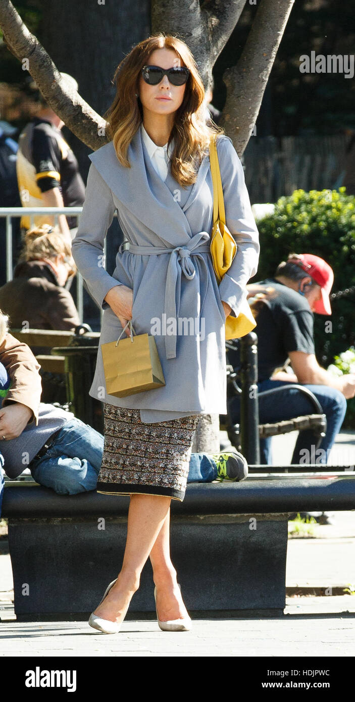 Kate Beckinsale su "L'unica vita ragazzo' movie set in NYC dotate: Kate Beckinsale dove: New York New York, Stati Uniti quando: 11 Ott 2016 Foto Stock